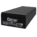 Mighty Max Battery ML3-12 12 volt 3.4 Ah SLA Battery - 4 Pack ML3-12MP452558
